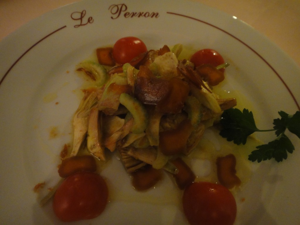 Salade d'artichaut © GP