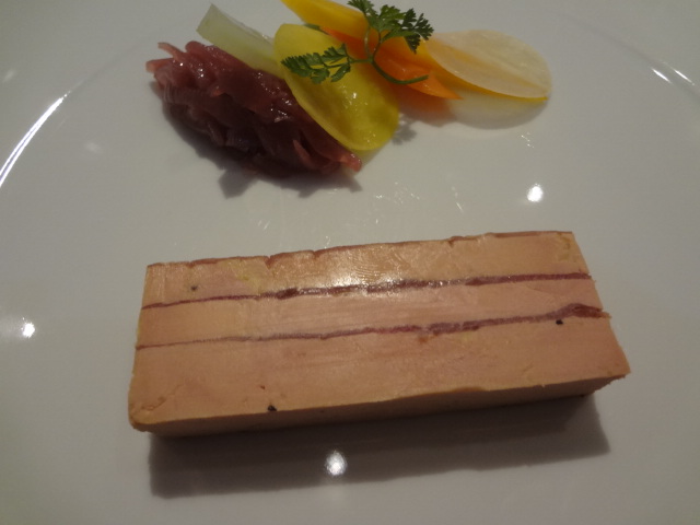 Foie gras et magret fumé en compression © GP