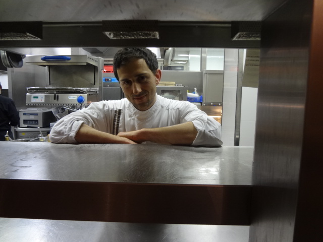 Frédéric Lefèvre en cuisine © GP