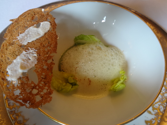 Soupe glacee de salade romaine © GP