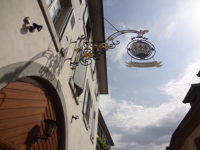 Enseigne du logis de chardonne © GP