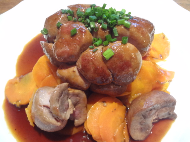 Rognon de veau de lait cuit entier © GP
