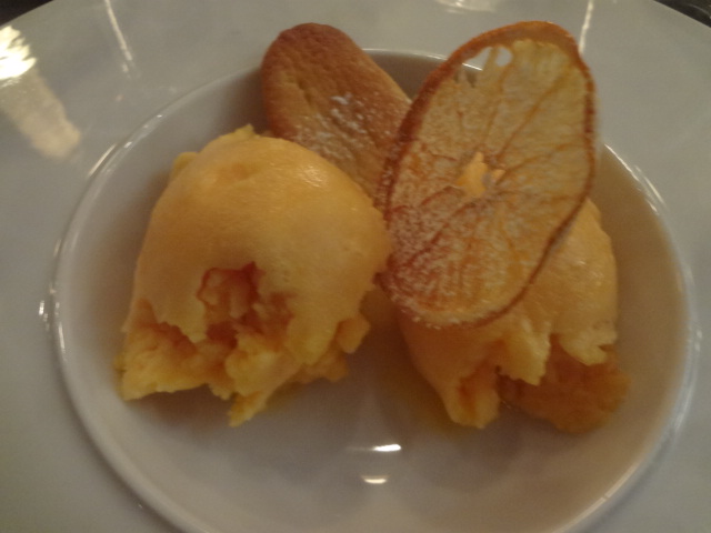 Sorbet à l'orange Tarocco © GP