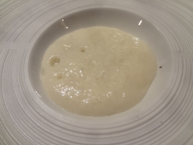 Gelée de poularde mousse d'oignons © GP