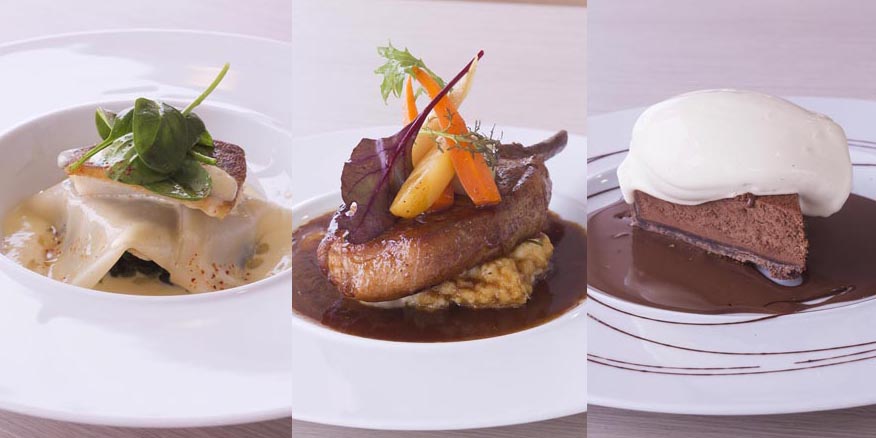 Les plats © Maurice Rougemont