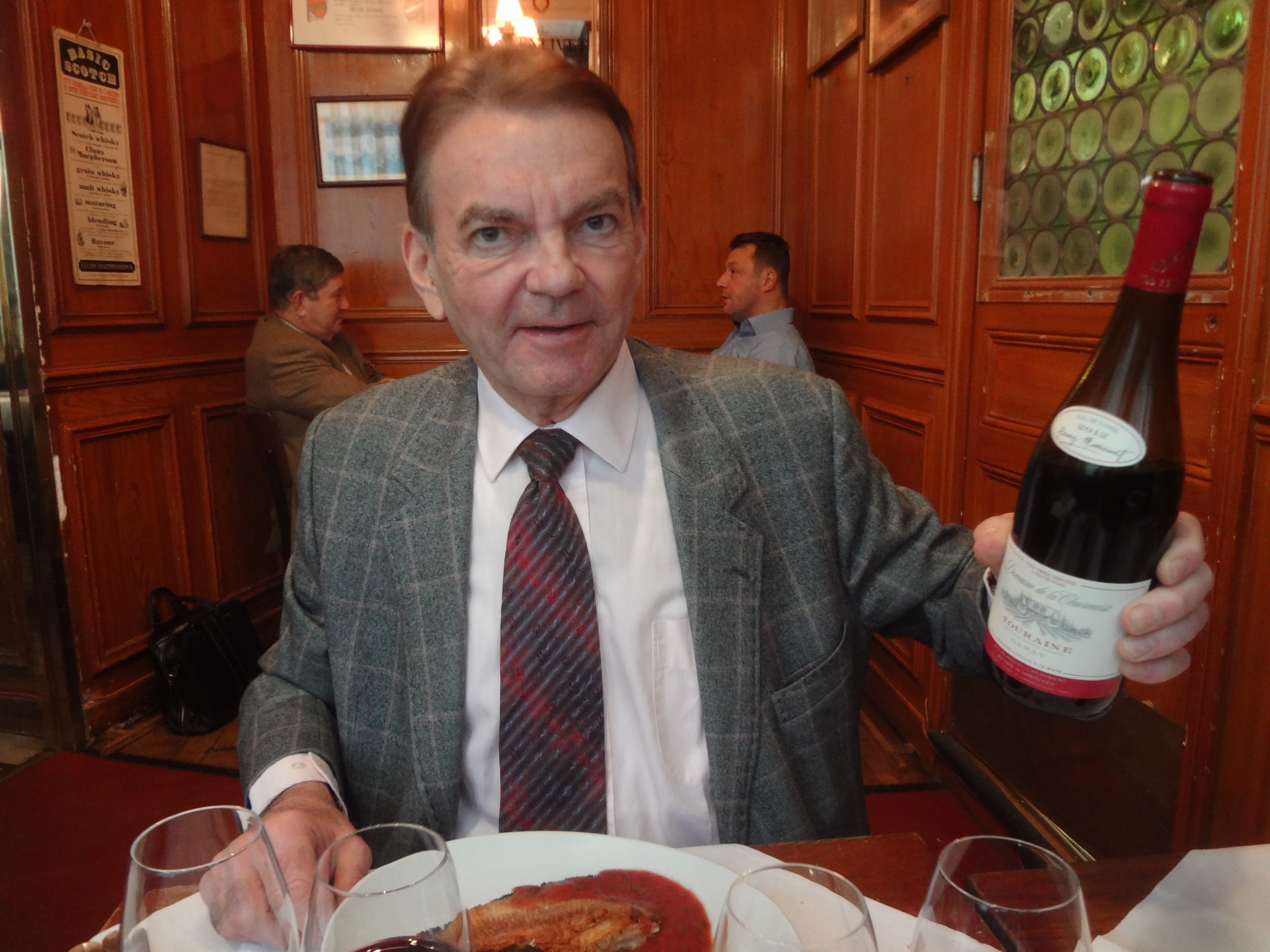 Henry Marionnet et son gamay © GP