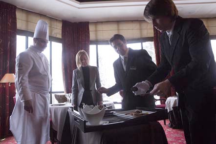 Service en salle © Maurice Rougemont