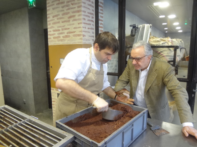Nicolas Berger et Alain Ducasse © GP