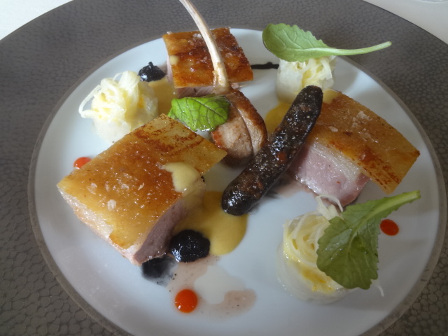 Selle d'agneau grillée au charbon de bois © GP