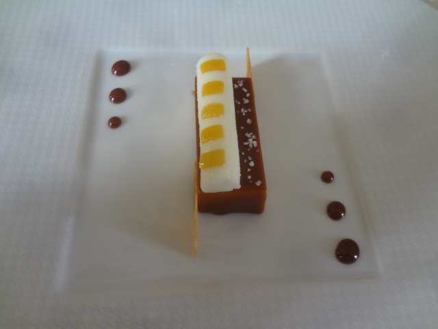 Caramel à la fleur de sel et givré de citron © GP
