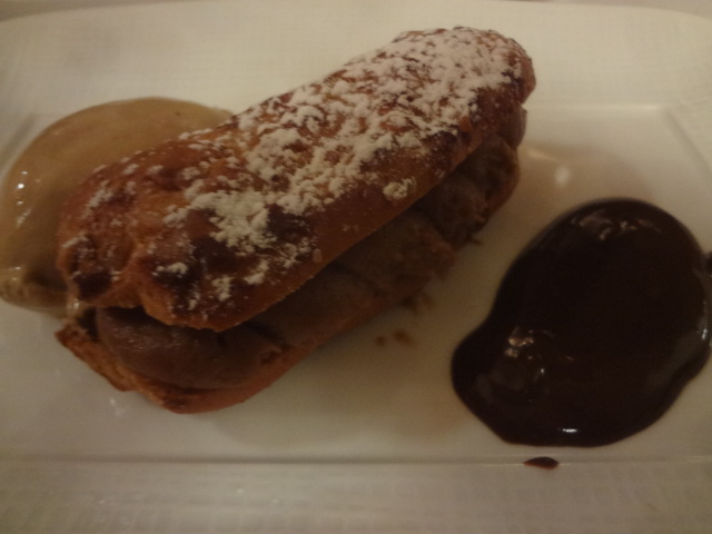 Paris-Brest et glace expresso © GP