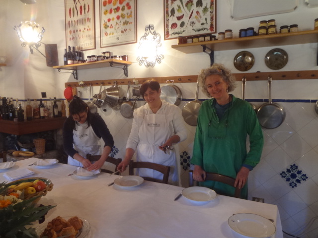 Fabrizia Lanza (à droite) et son école © GP