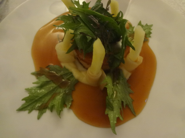 Râble de lapereau, légumes à la japonaise © GP