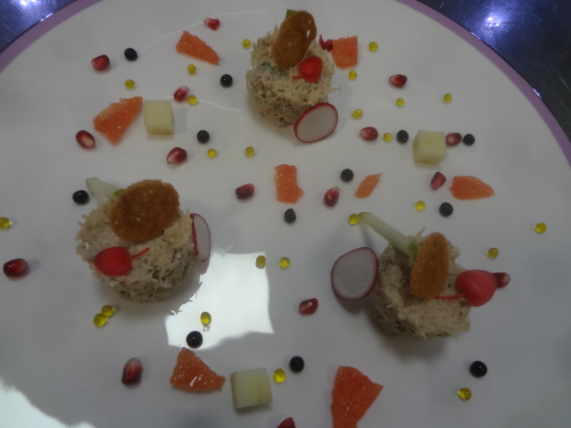 Tourteau au wasabi © GP