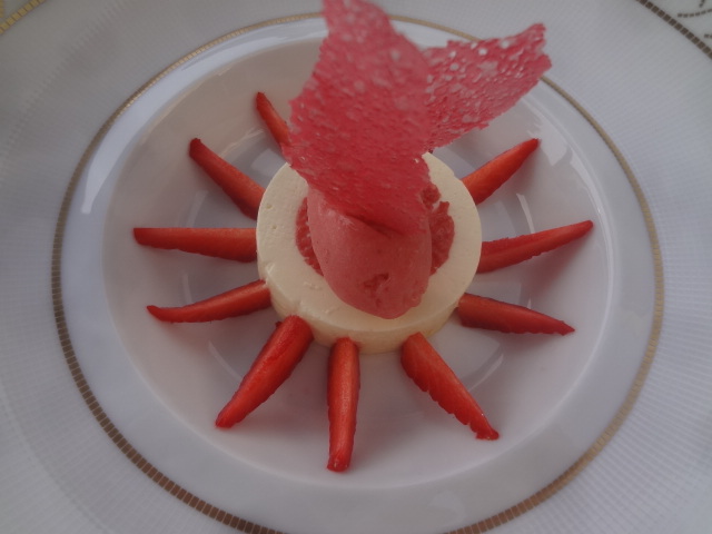 Fraises et fromage blanc © GP