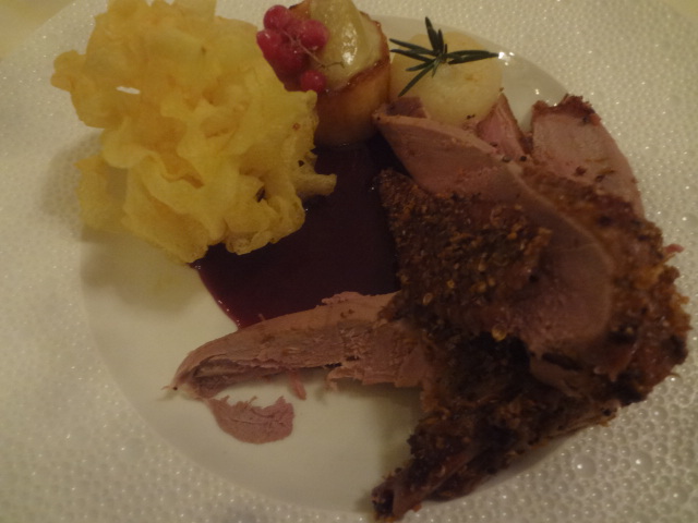 Canard aux épices et rhubarbe © GP