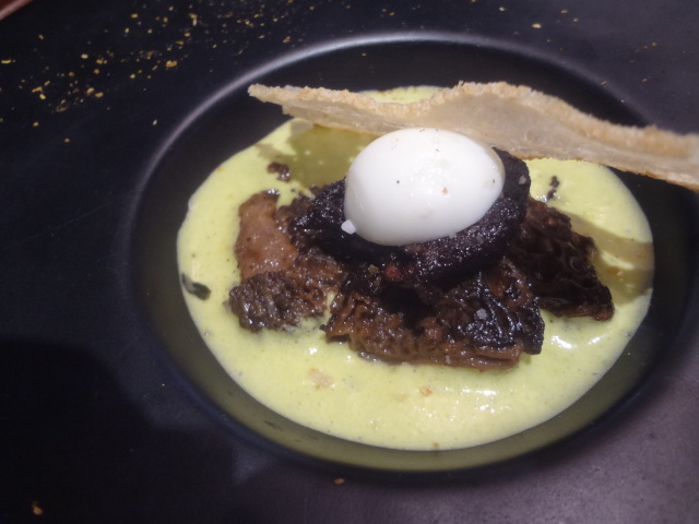 Boudin noir et morilles © GP