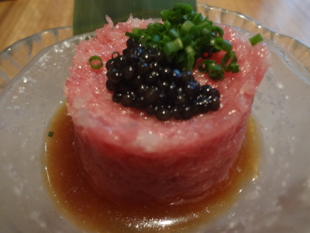 Tartare de thon au caviar © GP