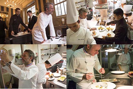 En cuisine © Maurice Rougemont