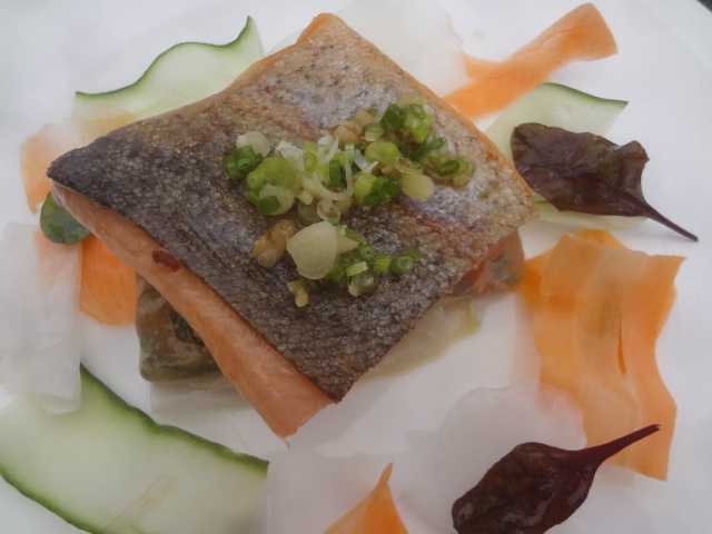 Truite salée et fumée © GP