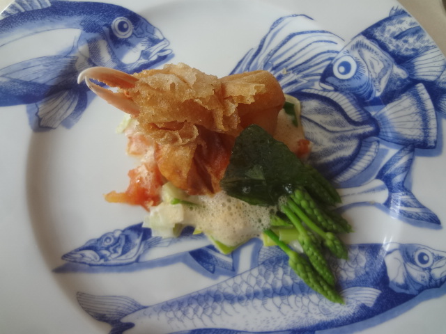 ... et croustillant de langoustine © GP