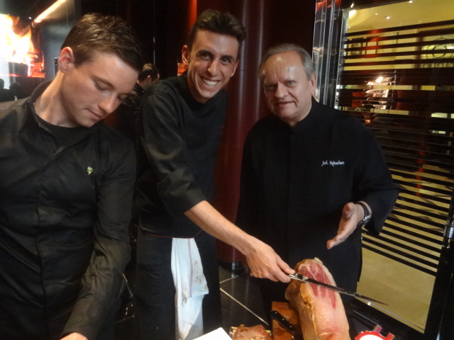 Joël Robuchon est le jambon Joselito © GP