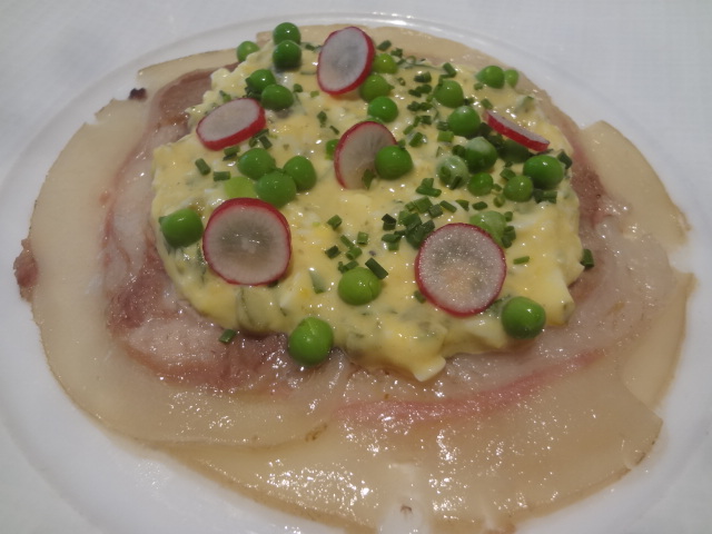 Carpaccio de tête de veau © GP