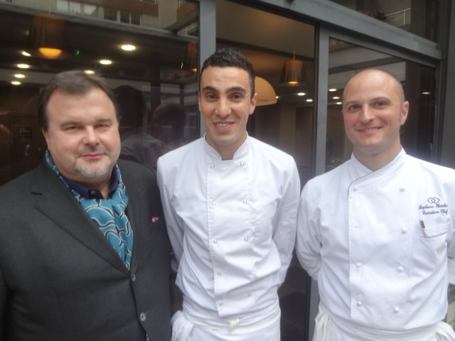 Pierre Hermé, le pâtissier et Stéphane Humbert © GP