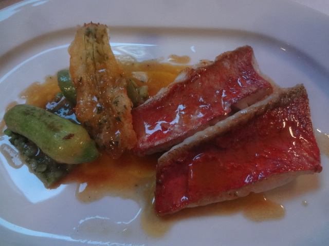 Rouget aux courgettes violon © GP