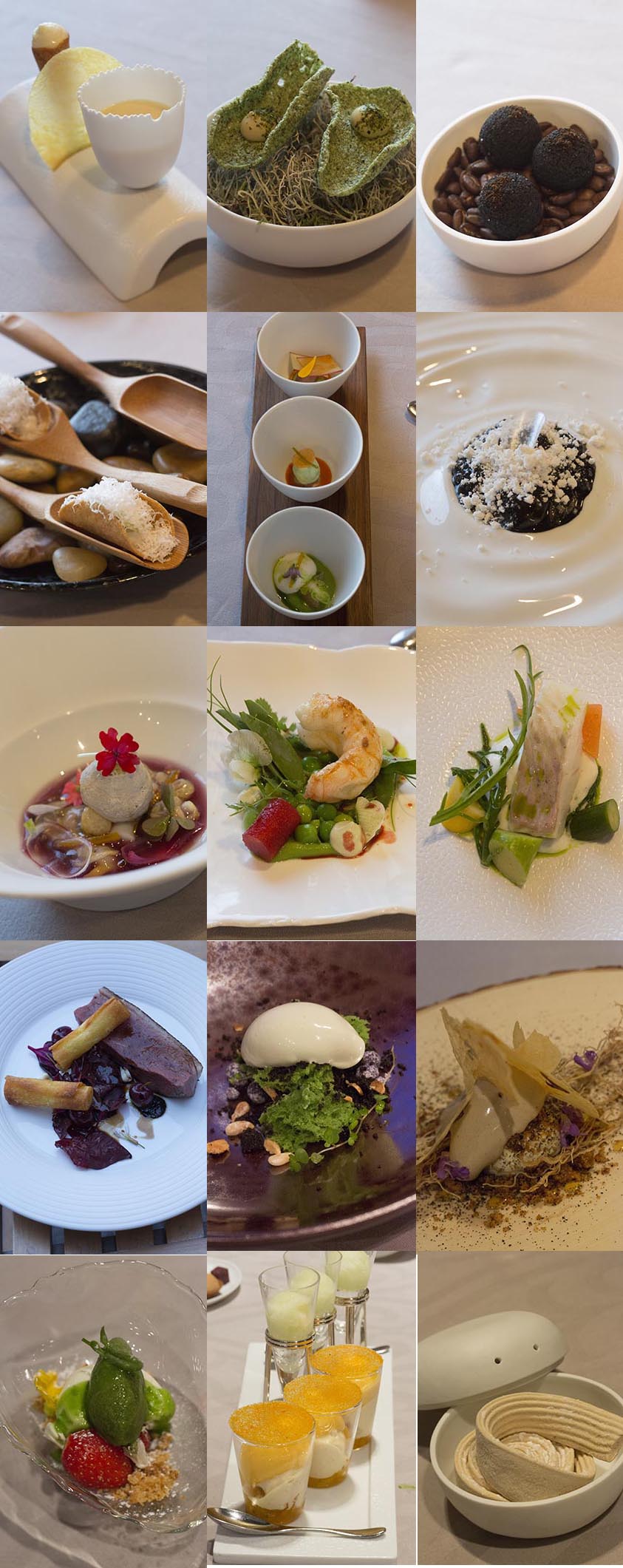 Les plats © Maurice Rougemont