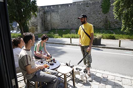 En terrasse © Maurice Rougemont