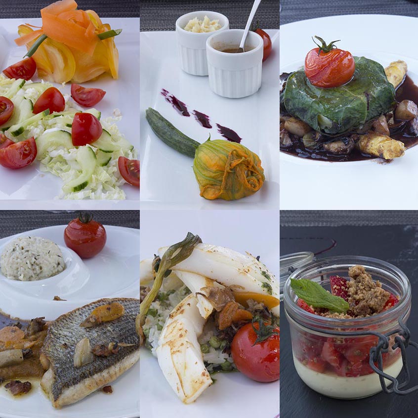 Les plats © Maurice Rougemont