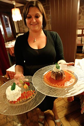 Les desserts © Maurice Rougemont
