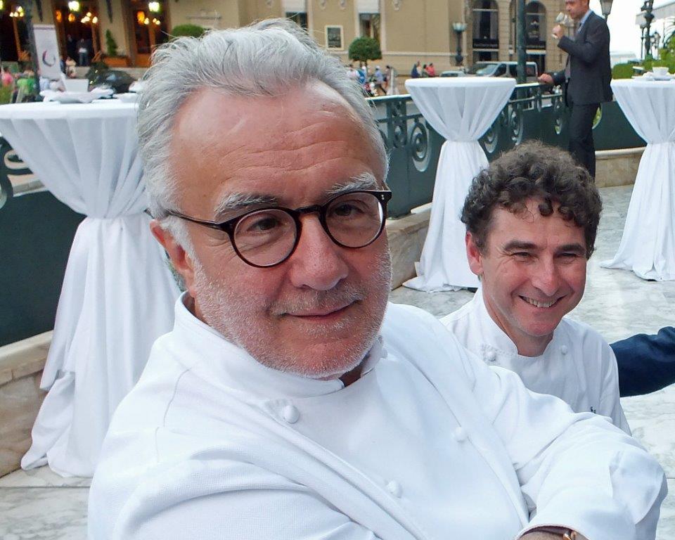 Alain Ducasse et Franck Cerutti © AA