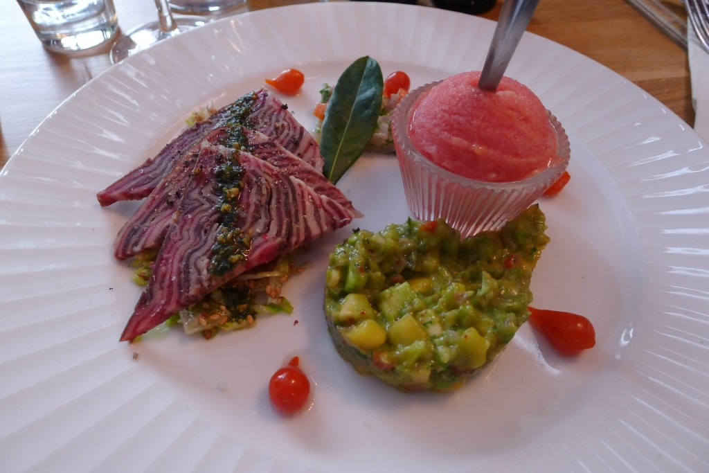 Carpaccio de Wagyu et mozarella © GP