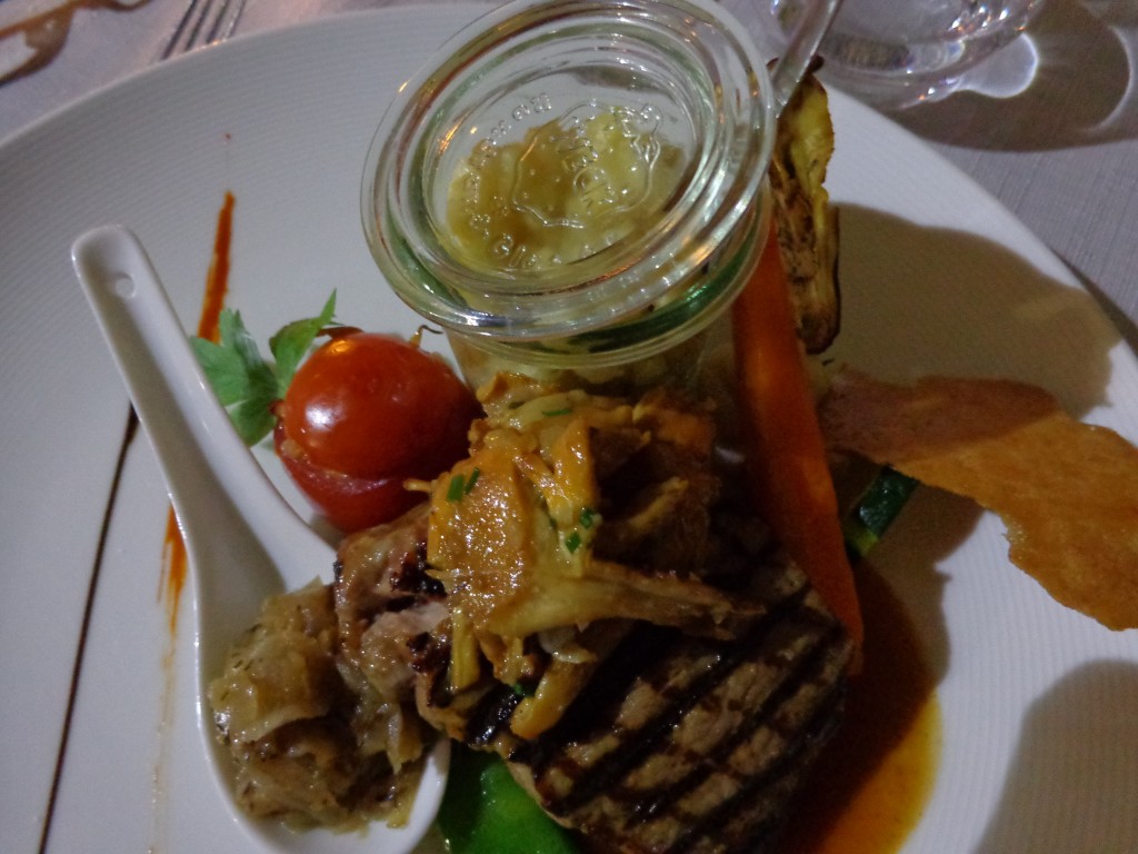 Carré de veau sur le gril © GP