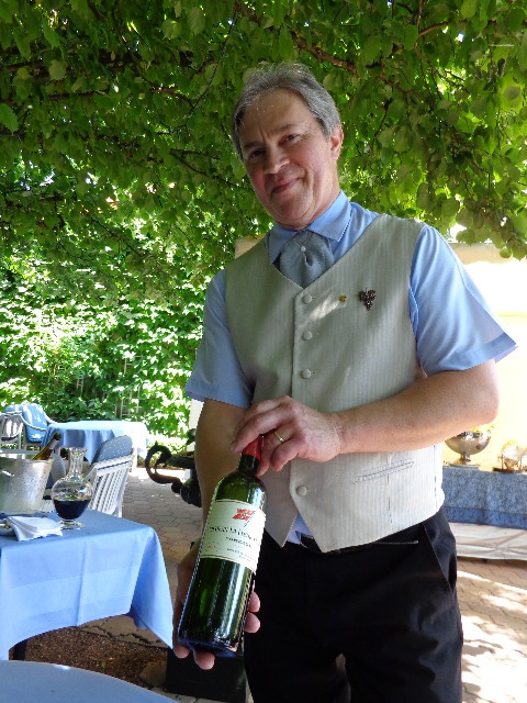 Loïc Baldet au service des vins © GP