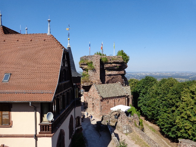 Au château du Haut-Barr © GP
