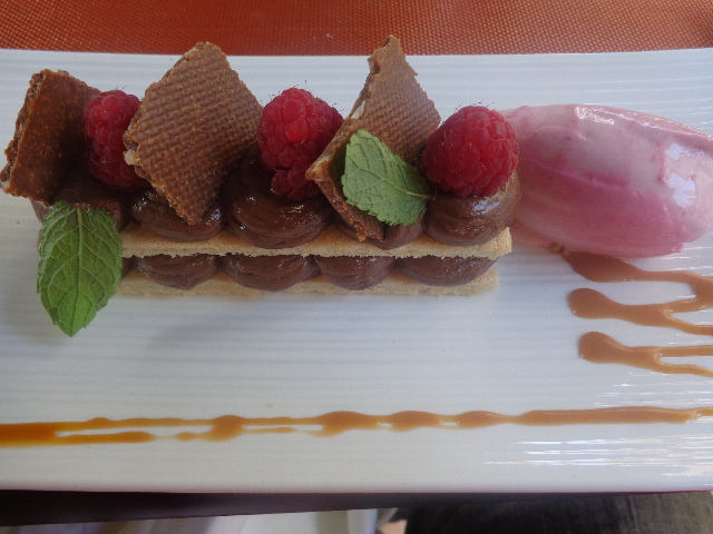 Succès revisité chocolat/framboise © GP