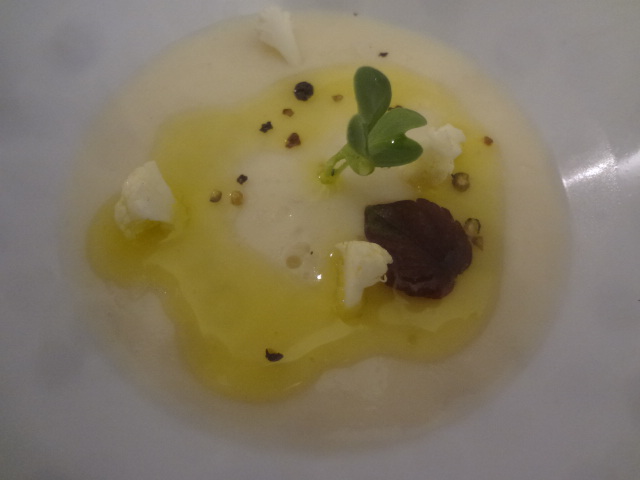 Panna cotta de chou-fleur © GP