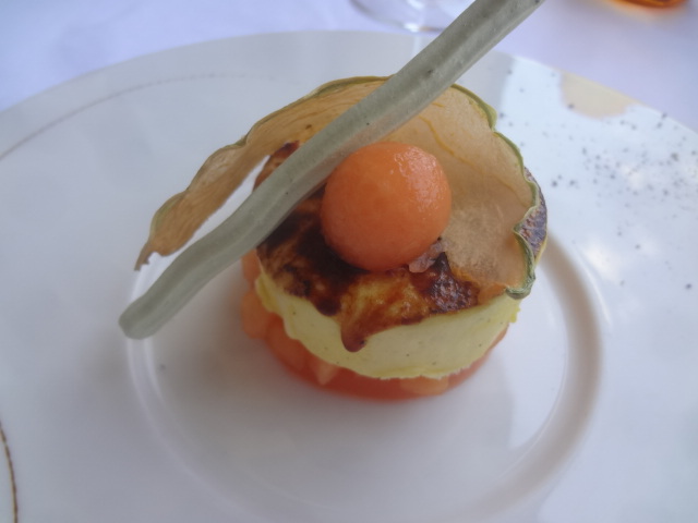 Parfait glacé vanille-melon © GP