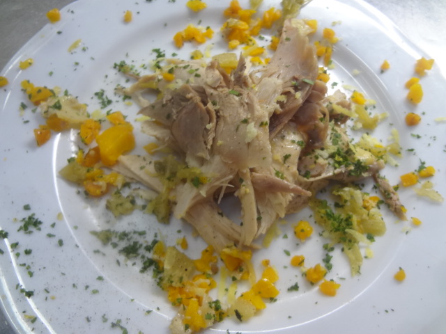 Salade de poulet © GP