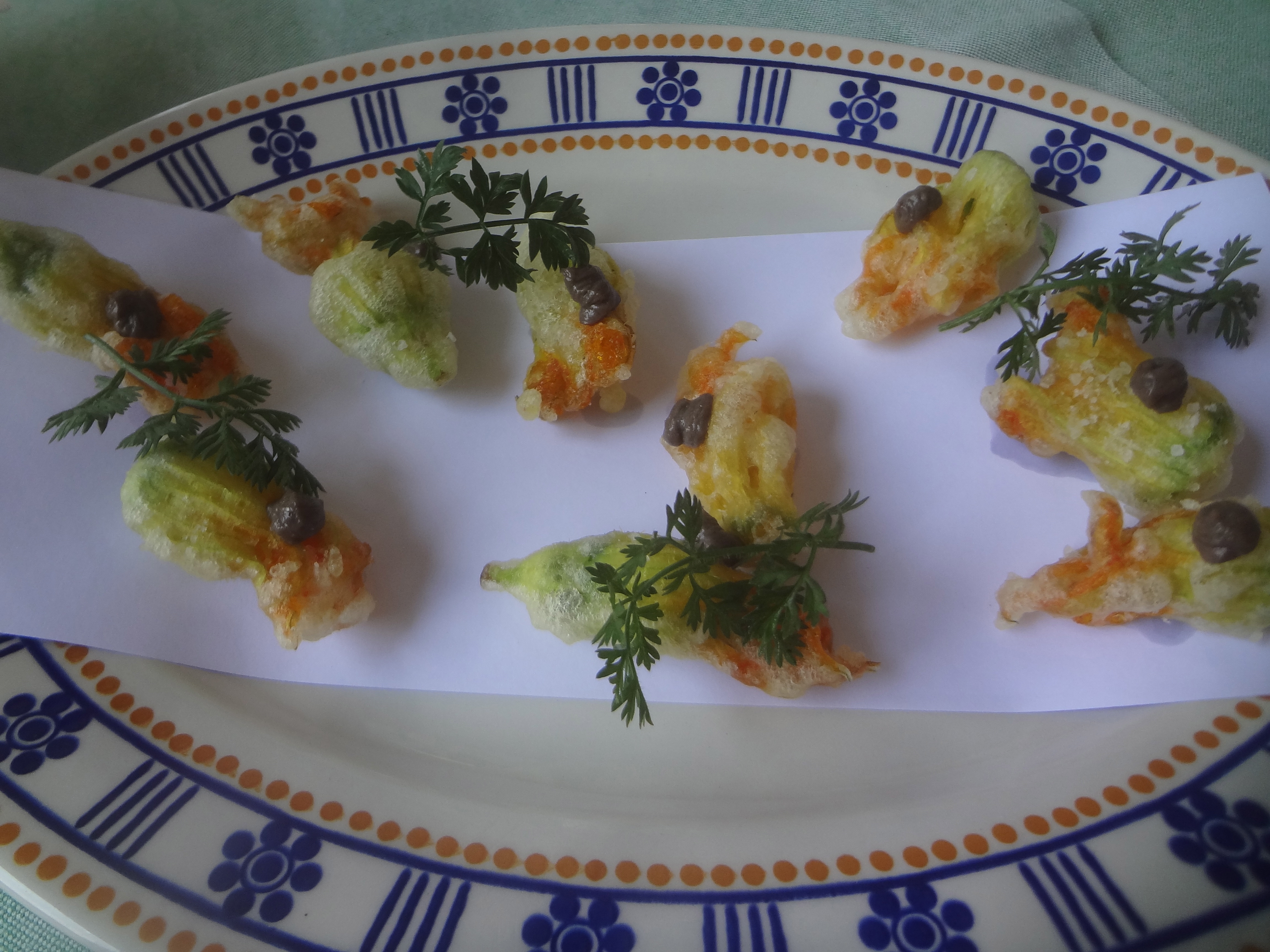 Fritures de légumes © GP