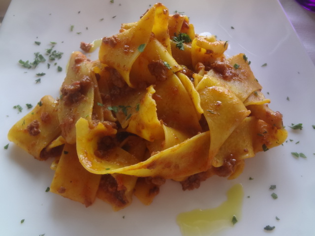 Pappardelle au ragoût © GP