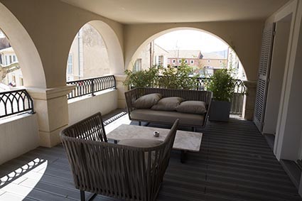 Décor d'un balcon © Maurice Rougemont