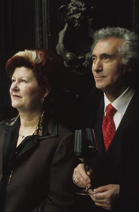 Annie Féolde et Giorgio Pinchiorri © Maurice Rougemont