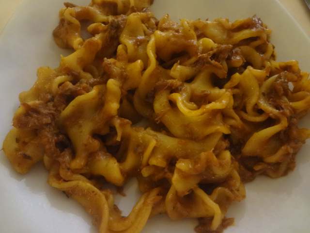 Pappardelle al'anatra © GP