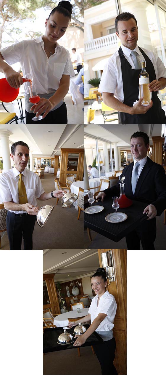 Le service et l'ambiance © Maurice Rougemont