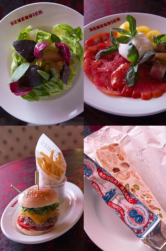 Plats et nougat © Maurice Rougemont