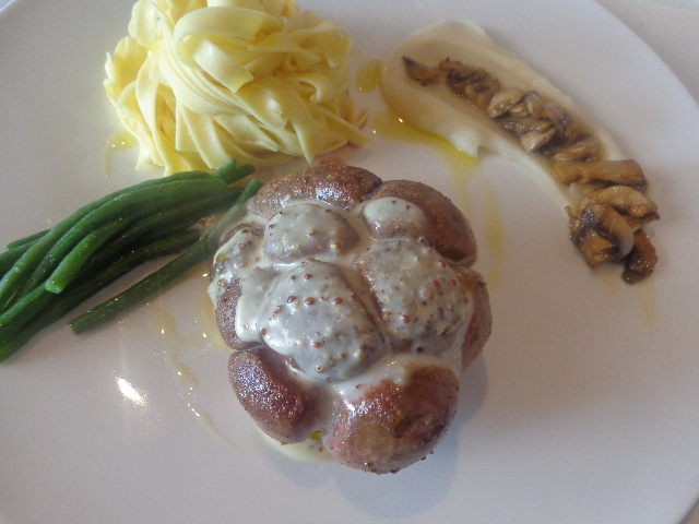 Rognon de veau à la moutarde © GP